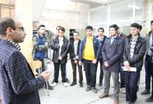 گزارش تصویری بازدید دانش آموزان پسر سال چهارم دوره دوم دبیرستان، از دانشگاه صنعتی شاهرود